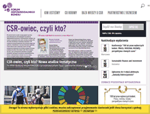 Tablet Screenshot of odpowiedzialnybiznes.pl